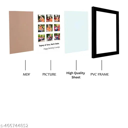 Annapurna Mata Photo Frame - Spiritual 6x8 Wall Décor | Religious God & Devotional Frames | Wall deocre | Pooja Item | Photo Frame | Pooja Photo