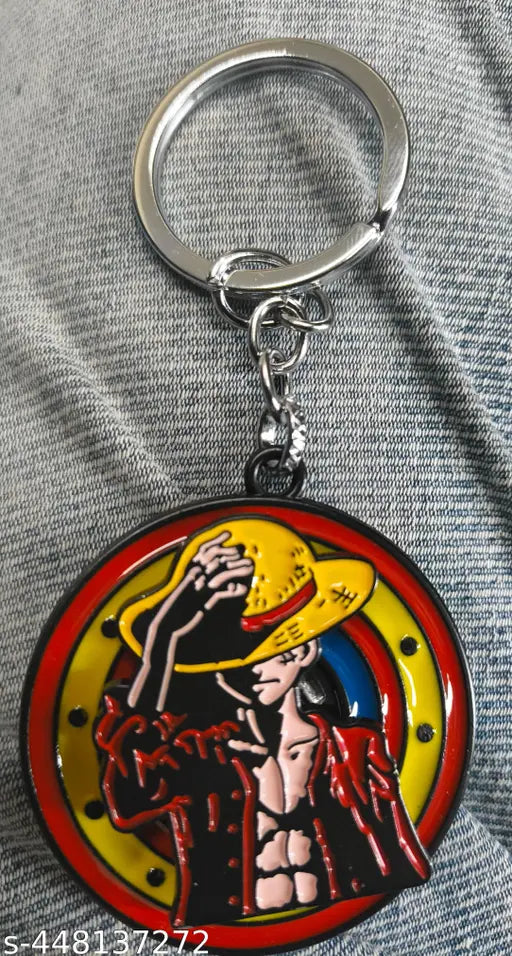 ONE PIECE PREMIUM METAL 360 DEGREE ROTATE KEY CHAIN