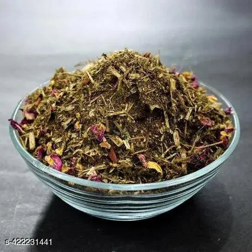 500 Gram Natural and Pure Hawan Samagri for pooja hawan ,Diwali Navratri hawan samagri for Health and Wealth (500 Gram)