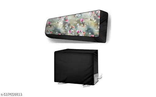 JYOTIX Split AC Cover with Indoor and Outdoor Unit for 1.5 Ton Capacity Water Resistance & Dust Proof (GREENA LILLY AC)