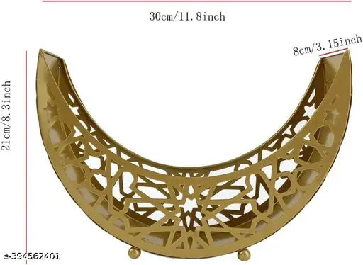 New Dessert Pastry Serving Tray Moon Golden