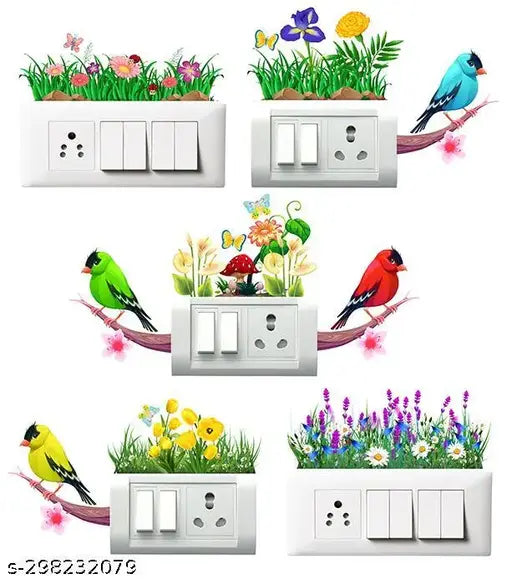 Switch Board & Wall Sticker size 30 cm x 46 cm