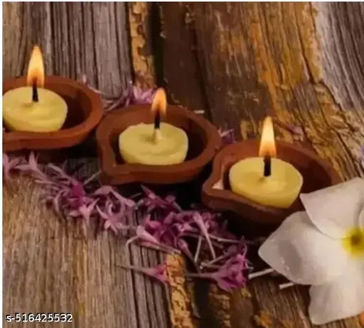 Pure handmande shivraj cow ghee diya batti (100pcs) for puja