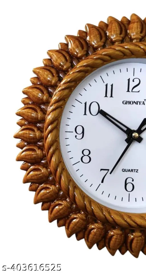 WALL CLOCK YELLOW SUNKH PREMIUM 10 INCH Wall Clocks