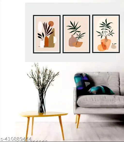 Natur@ Theme Framed Painting for Home and Office Wall Decor - Wall Painting with Frame for Living Room Bed Room Studio Decor
