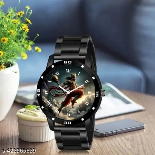 MAHADEV BLACK PU Mahadev watches