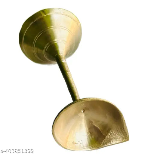 Pure Brass Puja Oil Diya For Home - Pack Of 1 | Pooja Diya | Brass Diya | Diya For Home | Diya For Pooja