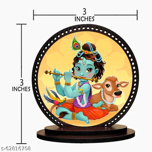Trendy Fancy Krishna Car Dashboard Idol | Best Trending Car Decor Idol for Positive Vibes