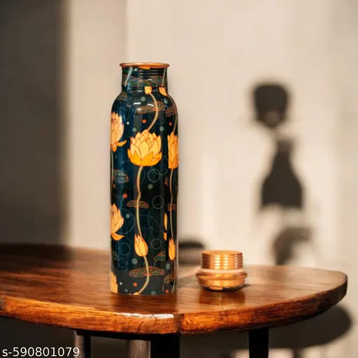 100% Copper Water Bottle | Pure Health in Every Sip – Experience the Power of Copper Water