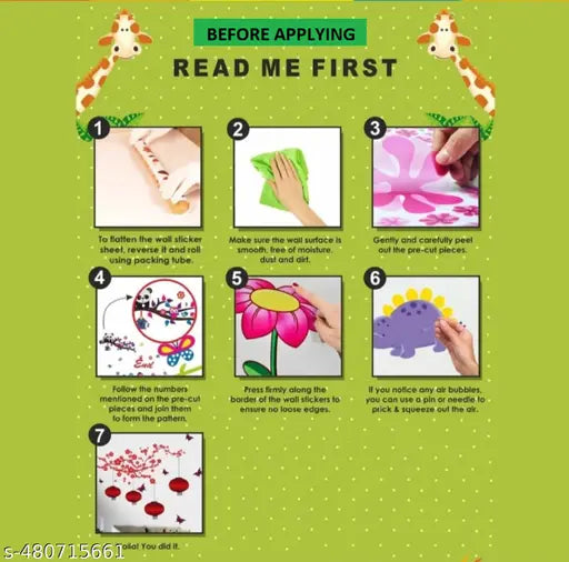 CRYSTALSIGN  Wall Sticker for Living Room, Bedroom and Home Decoration Pack of 1, Size-Large