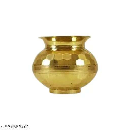 DARIDRA BHANJAN Brass pooja Lota, Pooja Lota/Designer Lota/Pure Brass Lota, Kalash