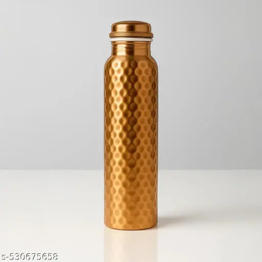 HAMMERED HANCREFT COPPER WATER BOTTLE