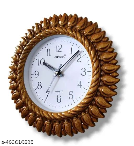 WALL CLOCK YELLOW SUNKH PREMIUM 10 INCH Wall Clocks
