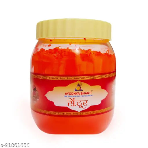 Premium Sindur !! Pilla Sindur !! Orange Sindoor !! Sindur for Marriage !! Sindur for Wedding!! Dulhan Sindoor for Wedding Sindoor!! 100 Gram