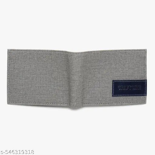 Wallet for Men Leather Original, Mens Wallet, Leather Wallets for Men Stylish, Bi-Fold Wallets for Man, 5 Card Slots, Easy Access Card Slots, Coin Pocket, Gift for Mens - GREY