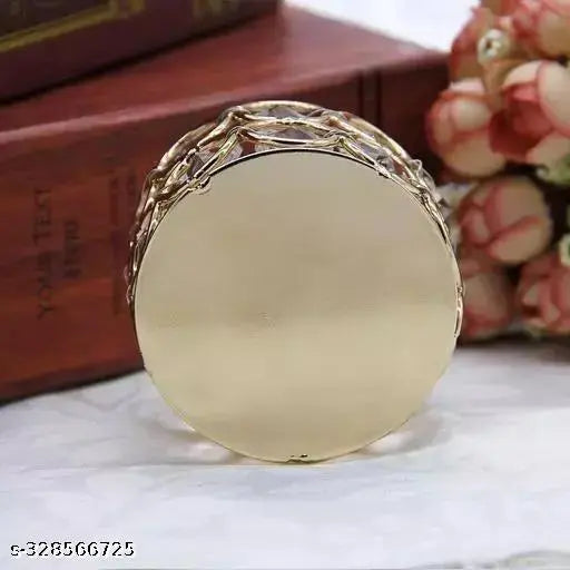 Universal Creation Metal Crystal Candle Holder For Home and festive Decoration | Small Tealight Candle Holder For Table top Decoration for Indoor & outdoor Set of 2