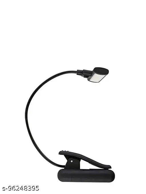Book Reading Light Adjustable Book Reading Lamp Flexible Arm Lightweight Night Reading COB Clip Light