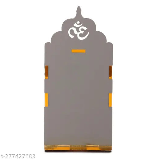 DivColl Khatu Shyam Baba Idol - 10.5 Centimeter Mini Plastic Mandir Showpiece for Car Dashboard and Home Puja Decor (Multicolor)