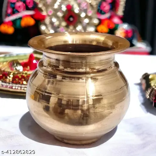 Divine Bazaar Copper Kalash for Puja