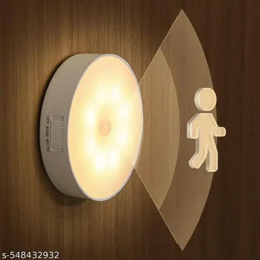 VIAXANA Motion Sensor Light for Home with USB Charging Wireless Self Adhesive LED Body Induction Lamp Sensor Light for Wardrobe Lights Sensor Night Light for Cupboard Stair