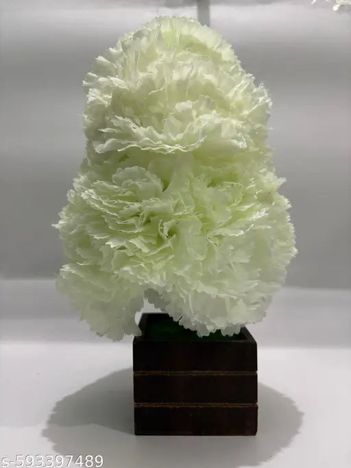 Musky Arts White Carnation Artificial Tree