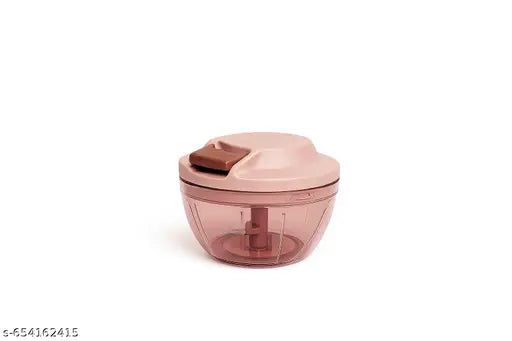 Premium Handy Pull Chopper with Sharp Stainless Steel Blades | Vegetable & Fruit Cutter | Quick Onion Chopper for Kitchen.