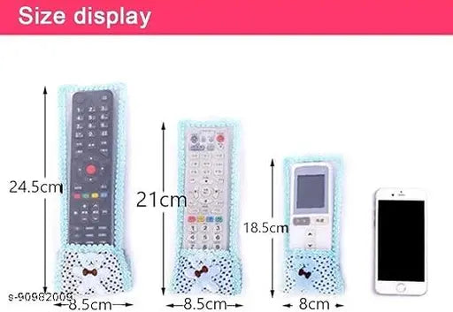 Remote cover (3 pc set) blue