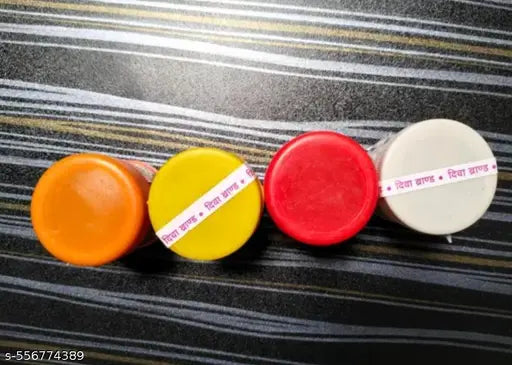 Mangalam Chandan 4 red yellow white orange Chandan powder