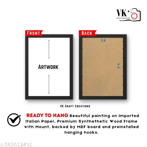 Lord Shiva Wall Art – Textured 9 x 12 Inch Framed Painting