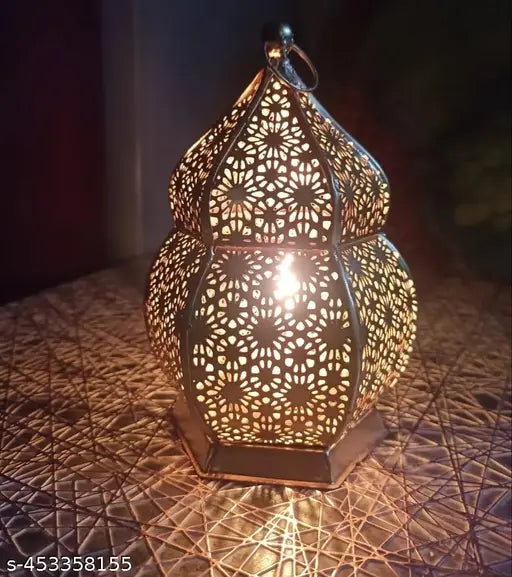 Trendy Candle holder| Moroccan Lantern| Light & Shadow candleholder| Valentines Day Gift| Pack of 1pc