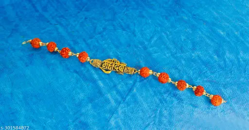 Mahadev Rudraksha Bracelet for Men  Spiritual & Stylish Wrist Accessory