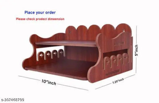 Pushpanjali Wooden Temple / Home Temple/ Pooja Mandir/ Pooja Mandap/ Temple For Home