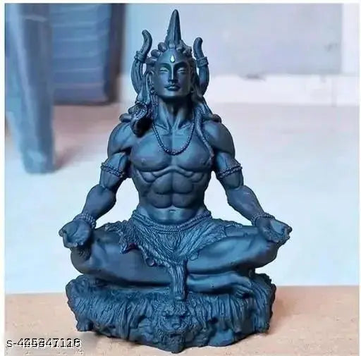 Mahayogi Shiva idol adiyogi shiva statue for car dashboard Shiv shankar bholenath murti