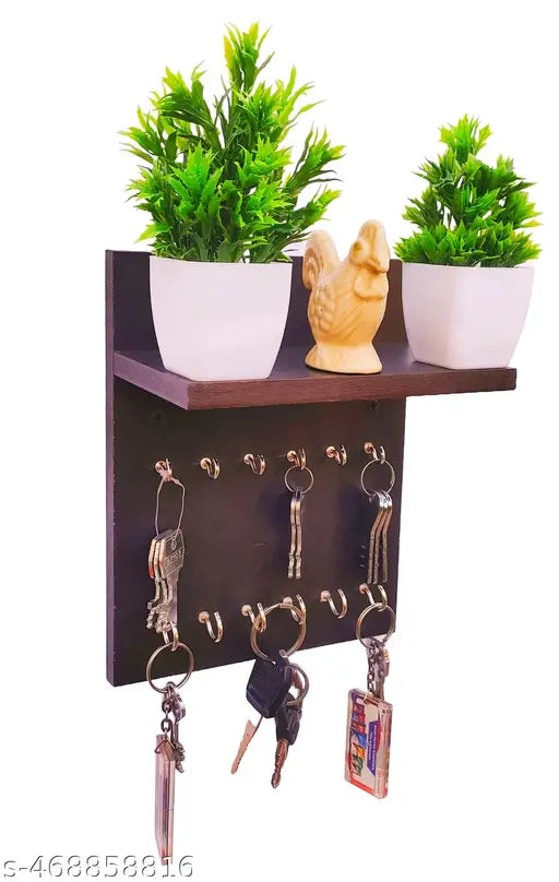 Unique Well wooden key holder 12 huk