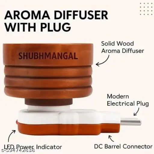 Kapoordani Diffuser Electric Kapoor Dani Electrical for Home Fragrance Shock Proof Incense Holder Aromas Oil Burner