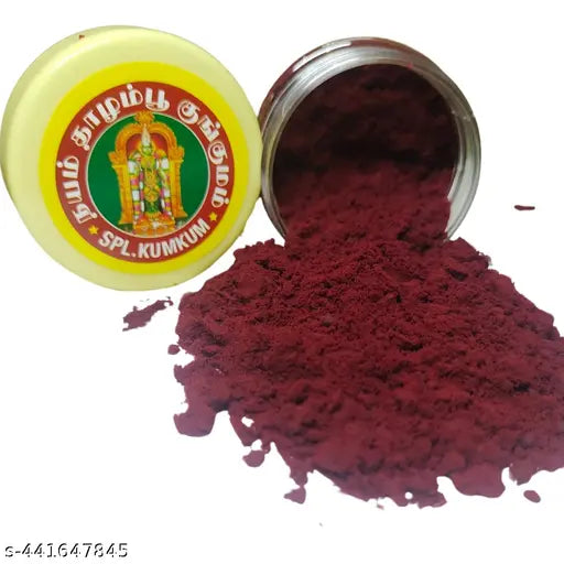 Madurai Sri Meenakshi Amman Thazhampoo spl Kumkum - 100 gms (Maroon)