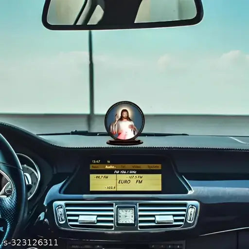 Giftlab Jesus Christian Car Dashboard Idol Showpiece / Figurine Decorative Showpiece