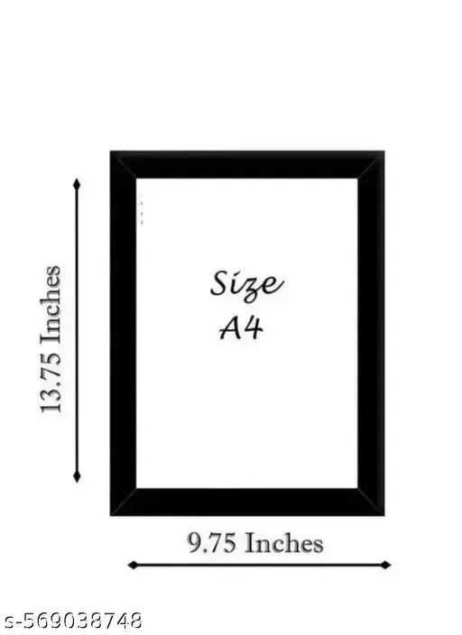 Lord Shiva Om Namah Shivaya Wall Photo Frame | ITSA Framed Black & White Spiritual Frame for Home Decor, Office Decor & Room Decoration | Trishul God Art Photo Frame 10x13, Set of 1