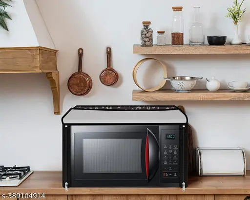 20-22 L Microwave Oven Cover (All Modal Fit Size)Waterproof Dust-Proof Microwave Oven Cover for 20 litres suitable for all brands (Made in India)