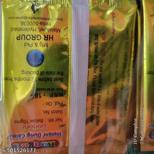 Rangoli instant dung color