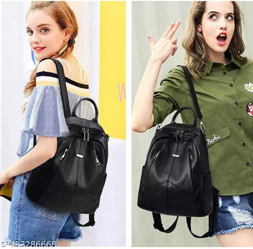 Backpack For Women/Multipurpose Backpack/Handbag For Women with Crossbody Handle Backpack/Backpack For Office College Daly Use