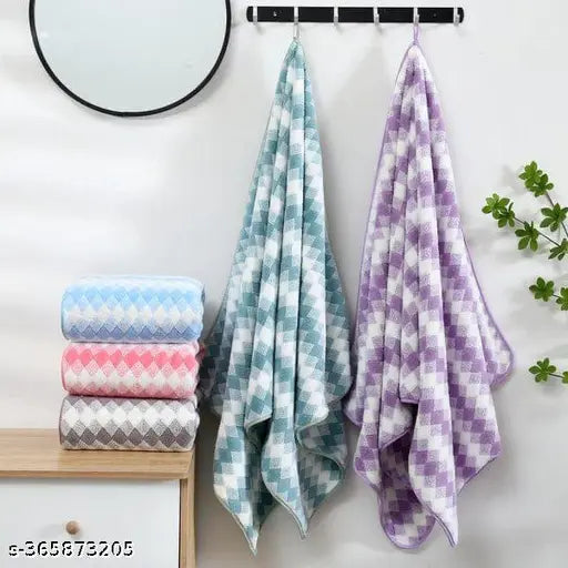 Legerity Microfiber 450 GSM High Absorbent & Quick Dry Bath Towel for Beach, Pool, Travel, Spa, Yoga and Shower - 70 x 140 cm, (Pack of 1)