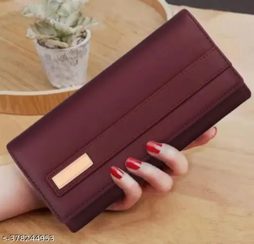 FancyLatest Women Wallets | ladies clutch purse | long wallet for women |design wallet | stylish women wallet | Leather look wallet | PU leather clutch | Fashionable clutch | multi-compartment wallet | girls party wallet | trendy ladies clutch | designer