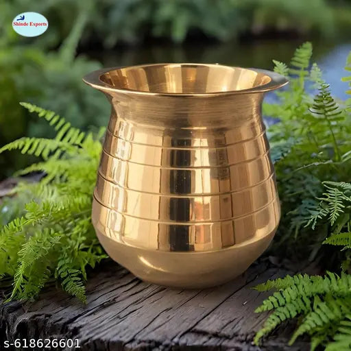SHINDE EXPORTS brass small size lota for puja pooja kalash kalasham 2 inches