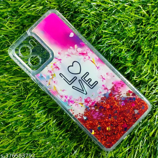 MobileLayer Vivo Y15s / Vivo Y15A / Vivo Y15c / Vivo Y01 Stylist Mobile Cases & Cover Printed Water Glitter For Gilrs
