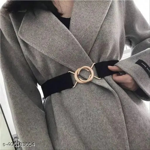 Fancy Buckle Skinny Stretch Adjustable Waist Belt Stylish Design Ladie –  PunyaPath