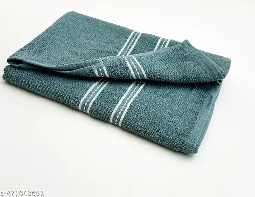Super Stylish bath Towel 70cm*140cm Soft& Super Absorbent Towel (sky blue)