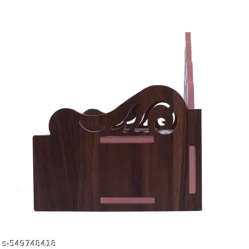 Handcrafted wooden home decorative temple