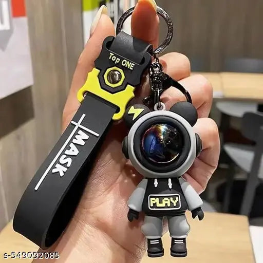 Astronaut Keychain Cute Birthday Gift for Girls | Special Valentine Gift for girlfriend | Key Chain for Bike & Car | Couple Keychain (Pack of 1)