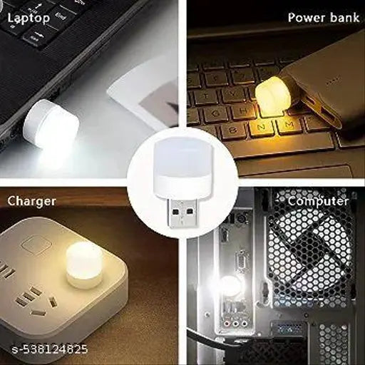 Smart USB Mini Night Light Bulb Pack Of 4